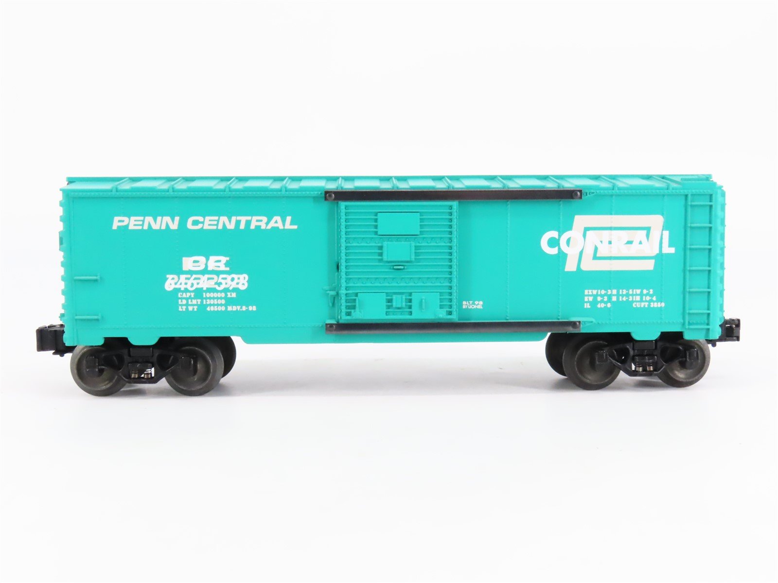 O Gauge 3-Rail Lionel CR Conrail Ex-Penn Central Boxcar #6464-598