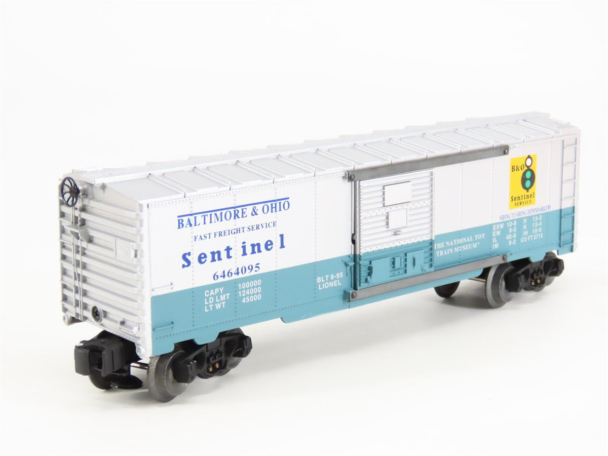 O Gauge 3-Rail Lionel 6-52051 TCA B&amp;O Railway &quot;Sentinel&quot; Boxcar #6464-095