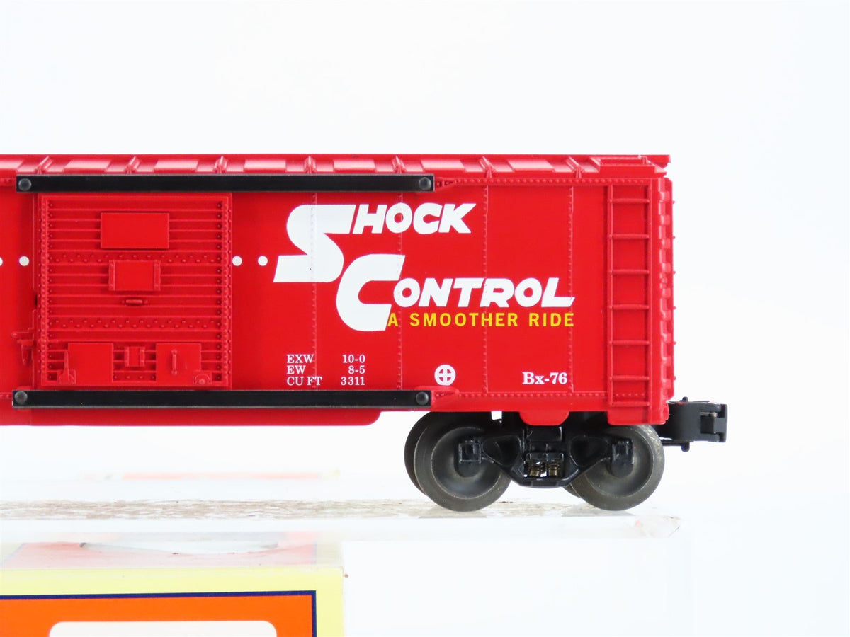 O Gauge 3-Rail Lionel ATSF Santa Fe &quot;Shock Control&quot; Boxcar #12950 Pro Custom