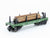 O Gauge 3-Rail Lionel 6-36739 #3461 Lionel Lines Log Dump Flatcar #3461 w/Load