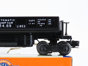 O Gauge 3-Rail Lionel 6-36740 3469 Lionel Lines Coal Dump Car #3469 w/Load