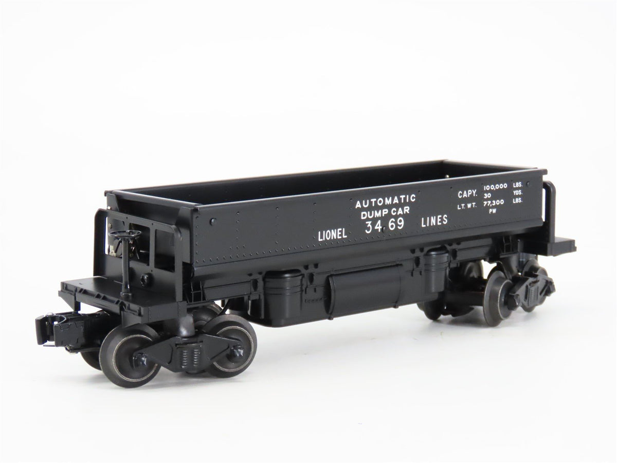 O Gauge 3-Rail Lionel 6-36740 3469 Lionel Lines Coal Dump Car #3469 w/Load