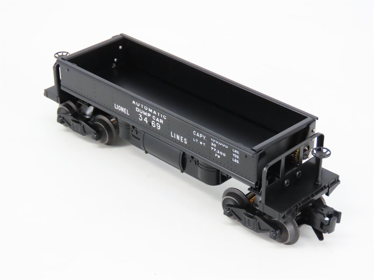 O Gauge 3-Rail Lionel 6-36740 3469 Lionel Lines Coal Dump Car #3469 w/Load