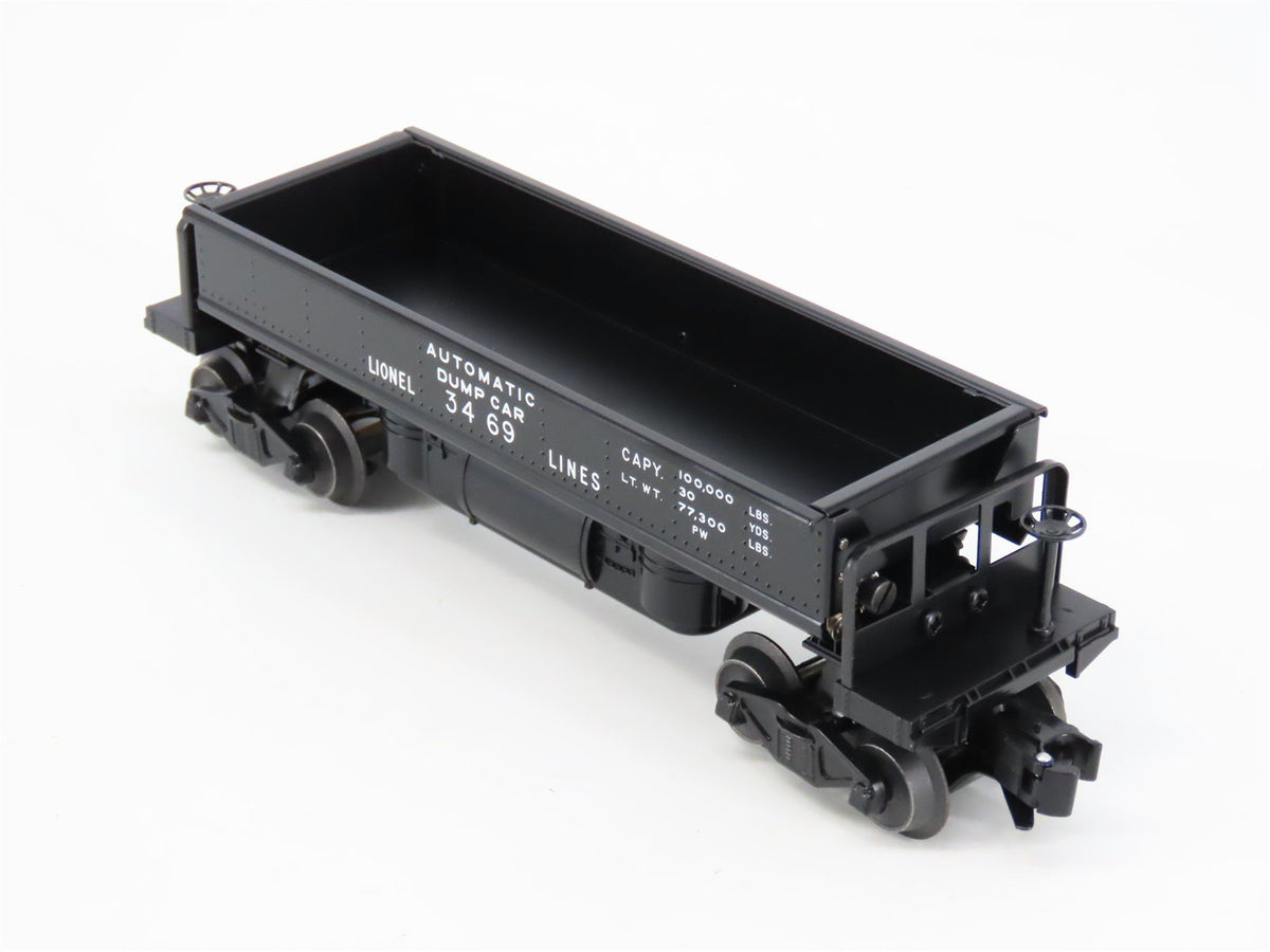 O Gauge 3-Rail Lionel 6-36740 3469 Lionel Lines Coal Dump Car #3469 w/Load