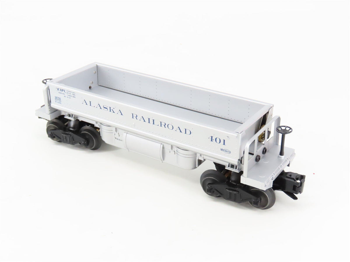 O Gauge 3-Rail Lionel 6-36740 Alaska Railroad Coal Dump Car #101 w/Load