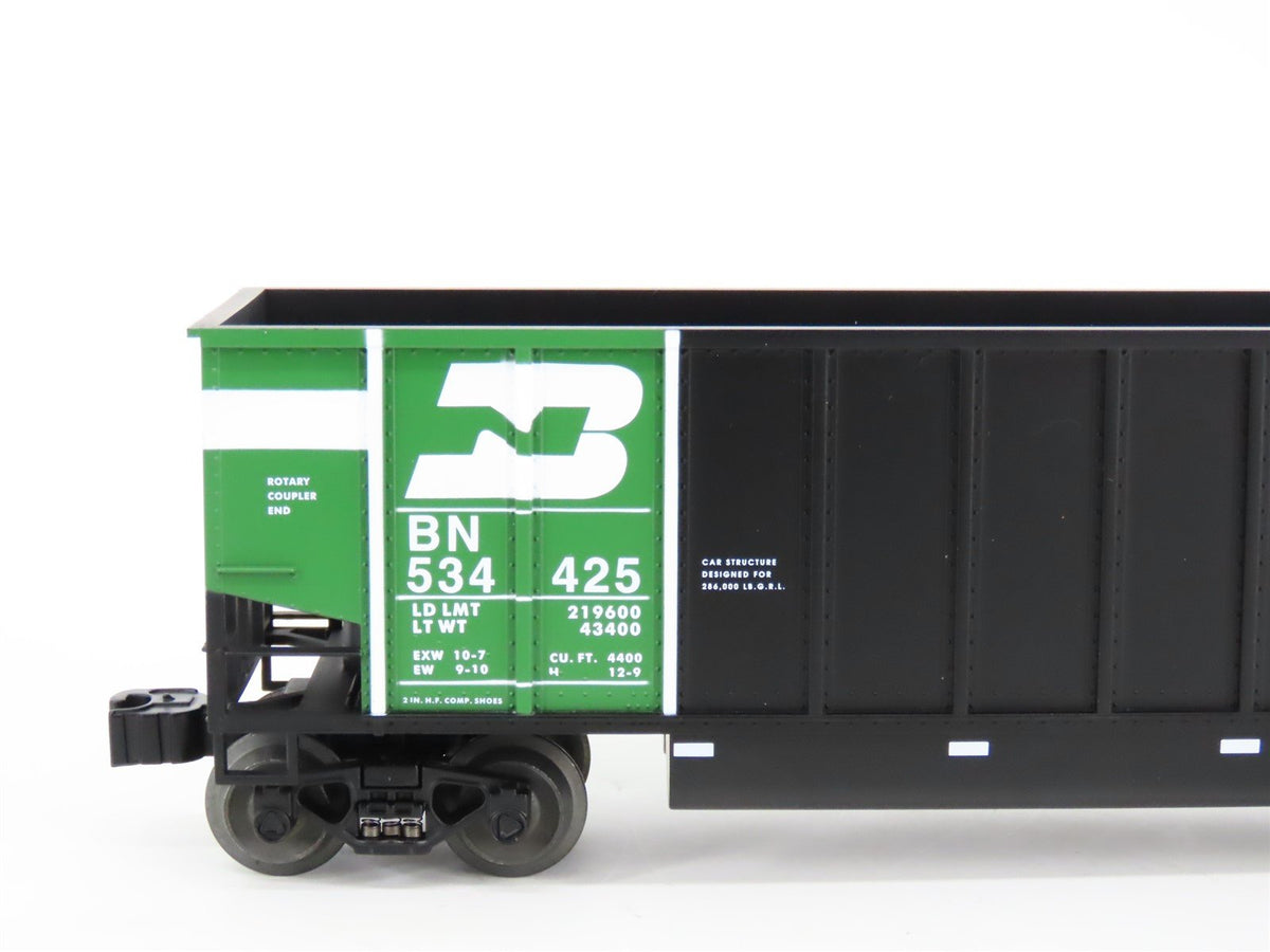 O Gauge 3-Rail Lionel 6-17417 BN Burlington Northern Bathtub Gondola 3-Car Pack
