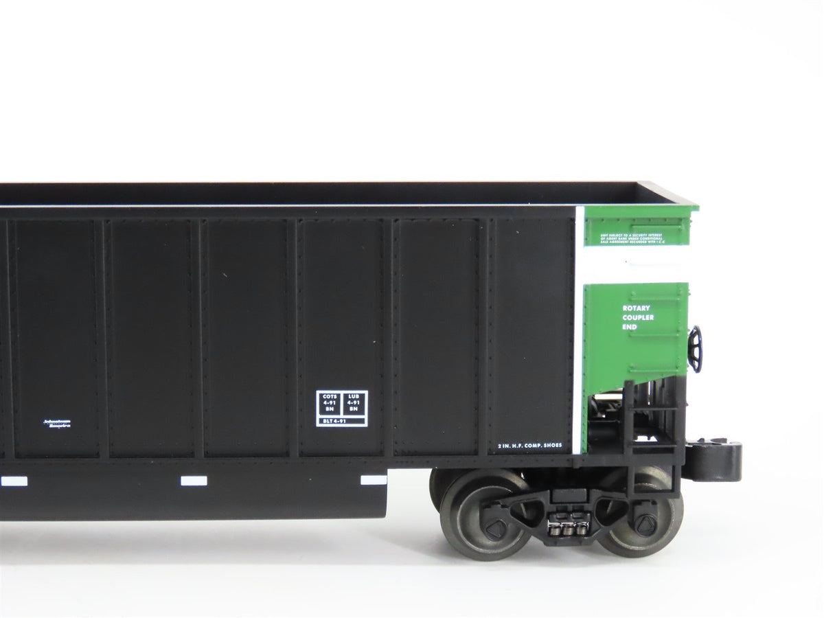 O Gauge 3-Rail Lionel 6-17417 BN Burlington Northern Bathtub Gondola 3-Car Pack