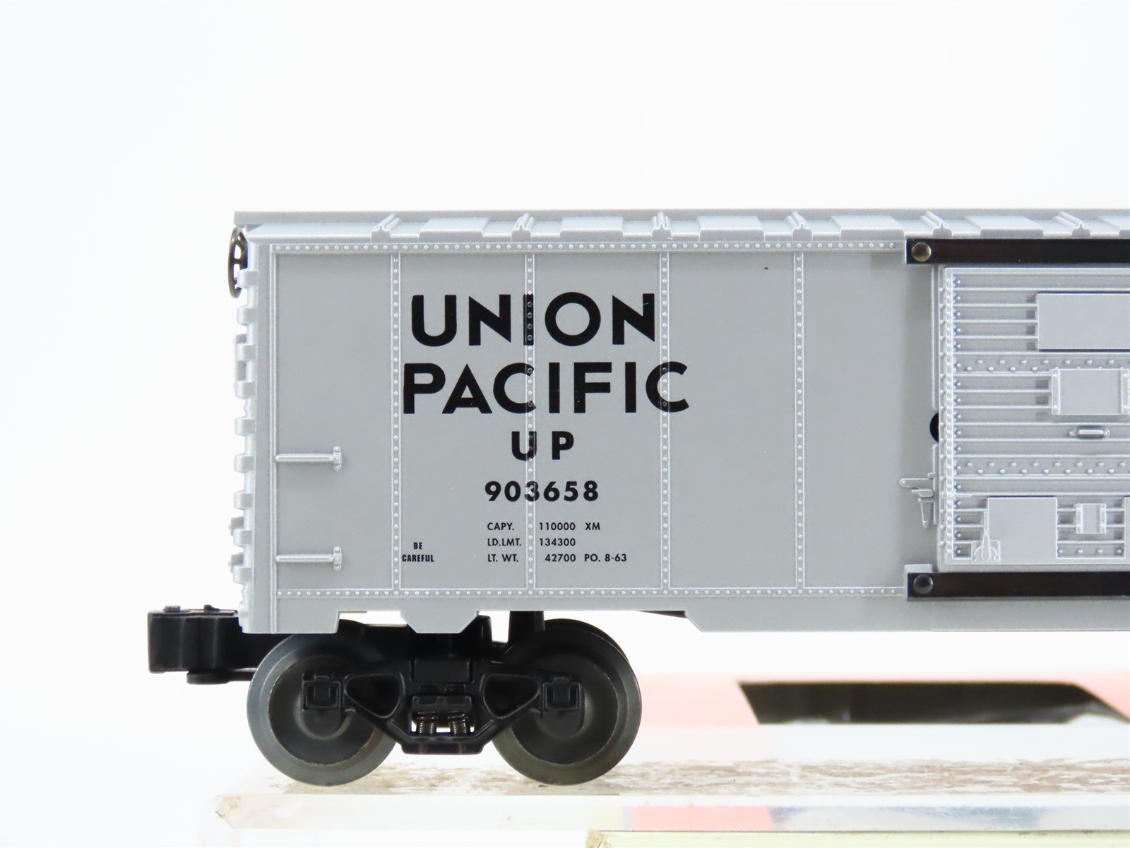 O Gauge 3-Rail Lionel 6-39208 UP Union Pacific Boxcar #903658