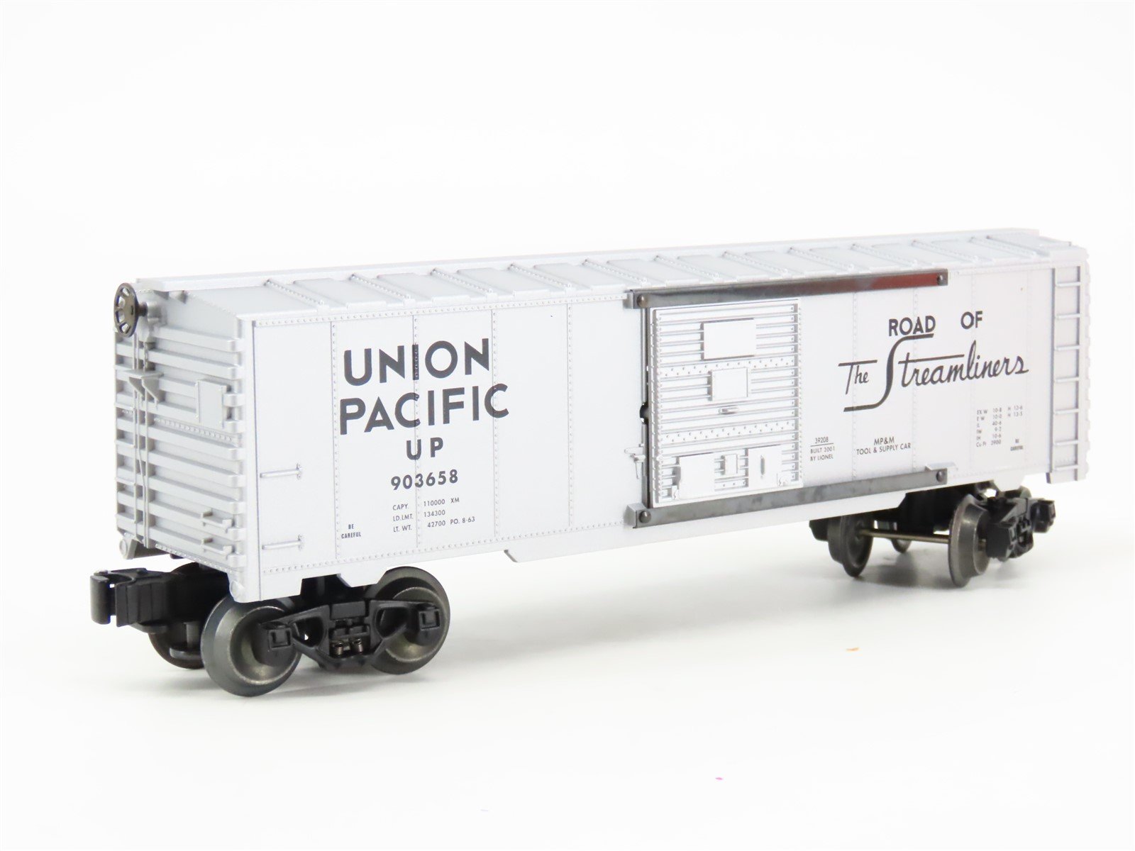 O Gauge 3-Rail Lionel 6-39208 UP Union Pacific Boxcar #903658
