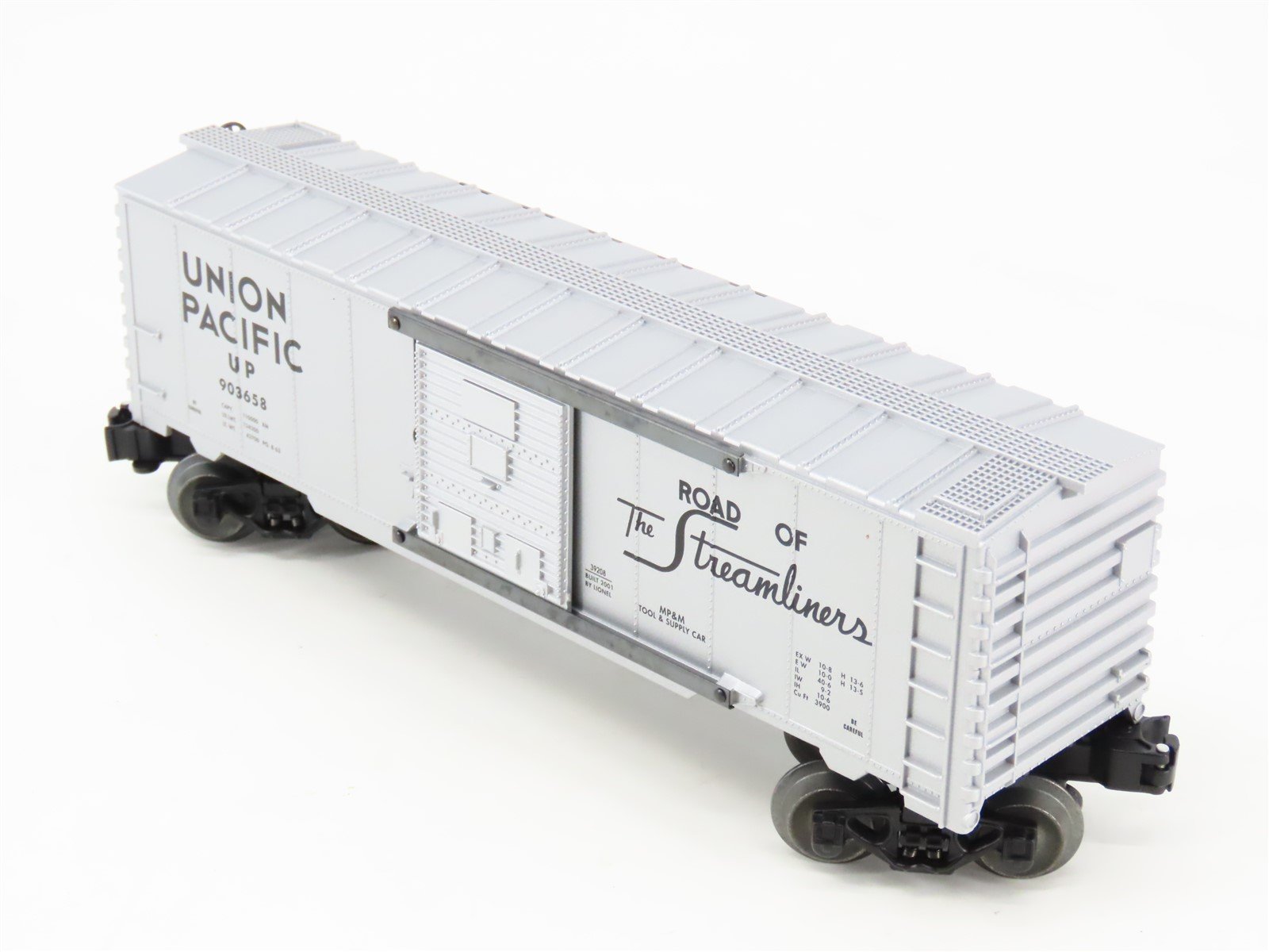 O Gauge 3-Rail Lionel 6-39208 UP Union Pacific Boxcar #903658