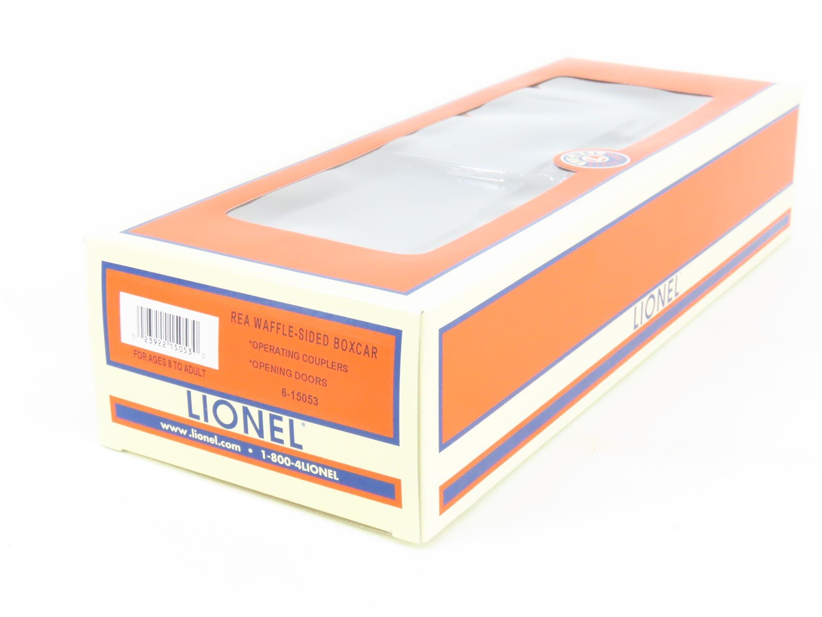 O Gauge 3-Rail Lionel 6-15053 REA Railway Express Waffle-Side Boxcar #15053