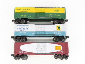O Gauge 3-Rail Lionel 6-19276 6464 Series V CofG/B&O/RUT Boxcar 3-Pack