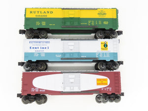 O Gauge 3-Rail Lionel 6-19276 6464 Series V CofG/B&O/RUT Boxcar 3-Pack