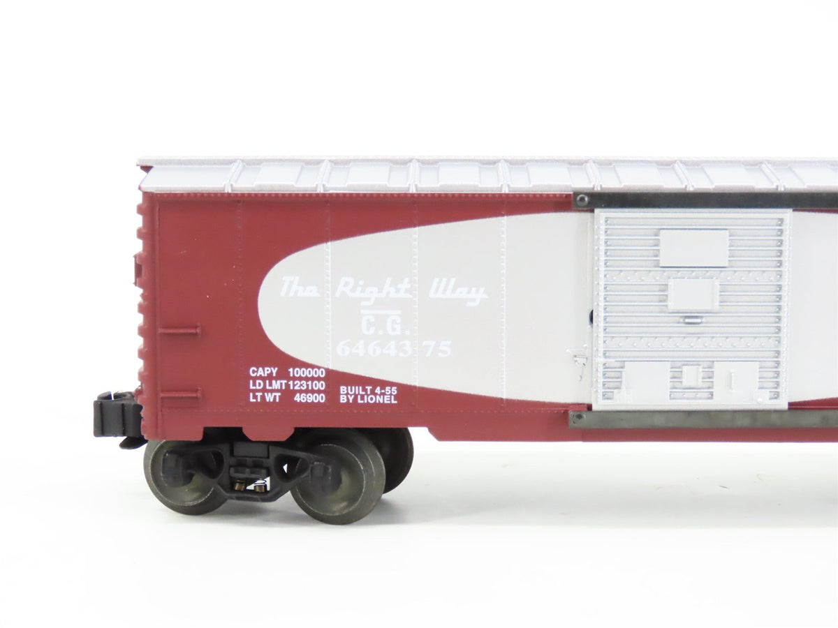 O Gauge 3-Rail Lionel 6-19276 6464 Series V CofG/B&amp;O/RUT Boxcar 3-Pack