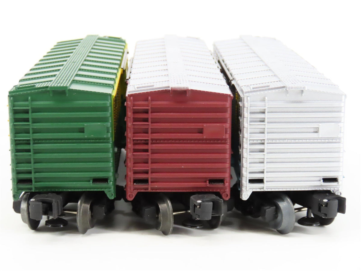 O Gauge 3-Rail Lionel 6-19276 6464 Series V CofG/B&amp;O/RUT Boxcar 3-Pack