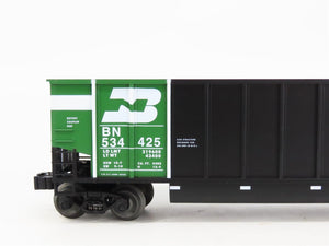 O Gauge 3-Rail Lionel 6-17417 BN Burlington Northern Bathtub Gondola 3-Car Pack
