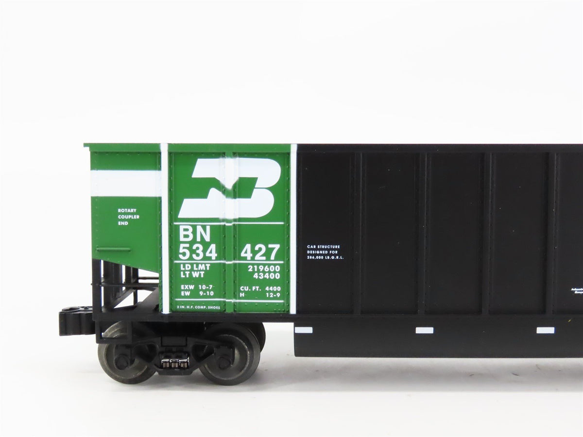 O Gauge 3-Rail Lionel 6-17417 BN Burlington Northern Bathtub Gondola 3-Car Pack
