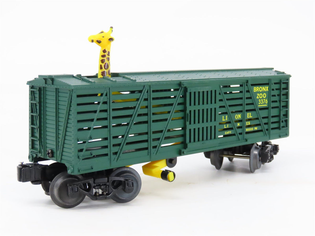 O Gauge 3-Rail Lionel 6-26780 3376 Operating Giraffe Stock Car #3376