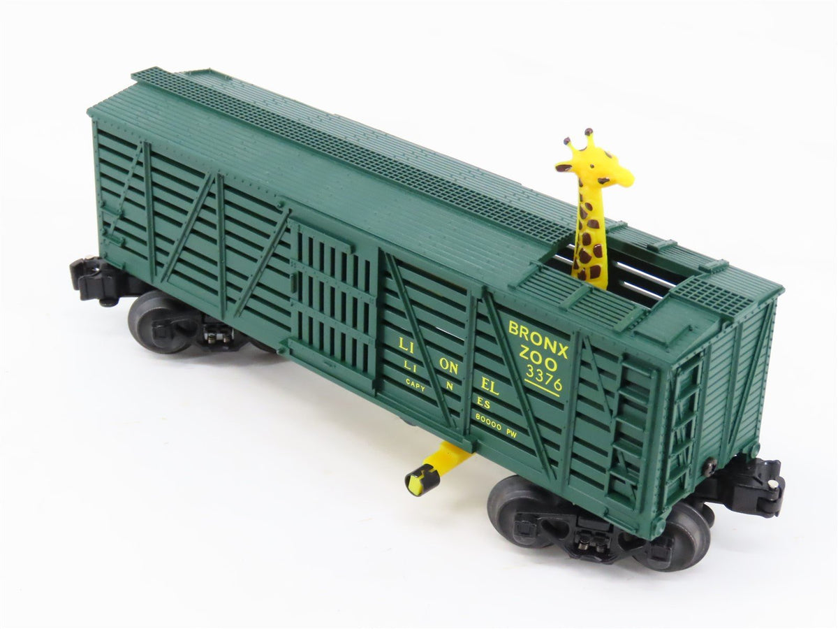 O Gauge 3-Rail Lionel 6-26780 3376 Operating Giraffe Stock Car #3376