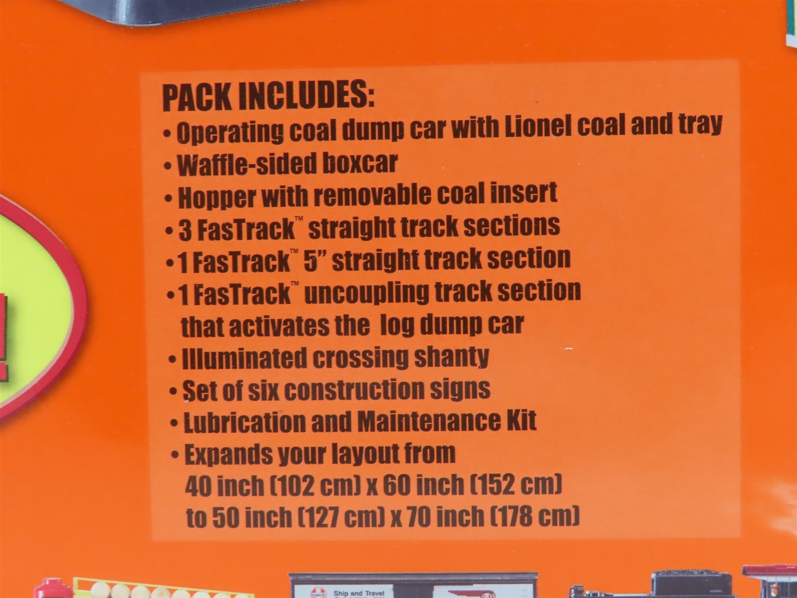 O Gauge 3-Rail Lionel 6-30128 UP/SP/D&RGW Western Freight Expansion Pack