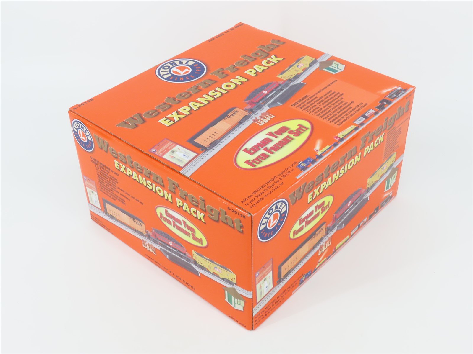 O Gauge 3-Rail Lionel 6-30128 UP/SP/D&RGW Western Freight Expansion Pack