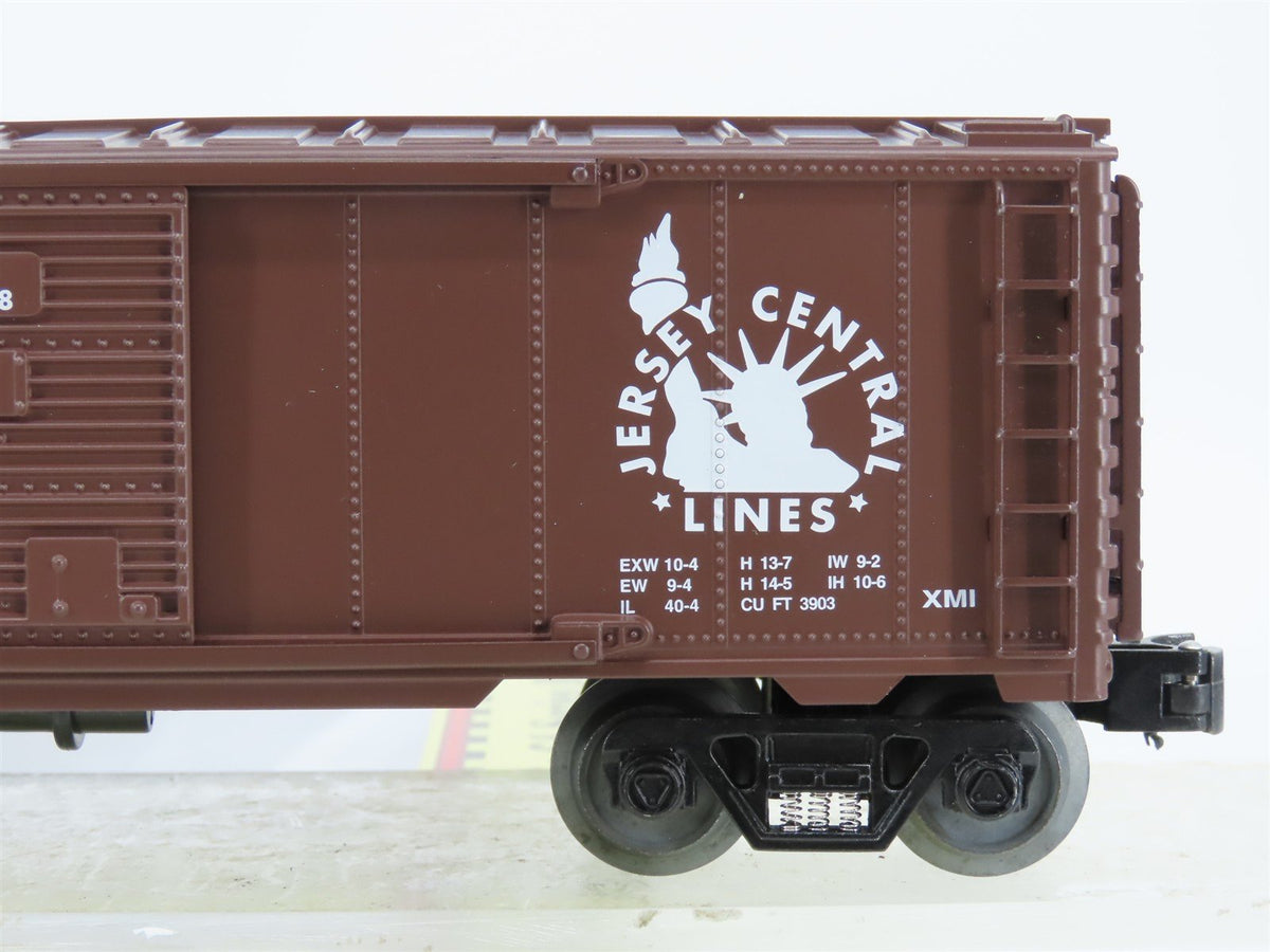 O Gauge 3-Rail Aristocraft 96426B CNJ Jersey Central Box Car w/Brakeman #21468