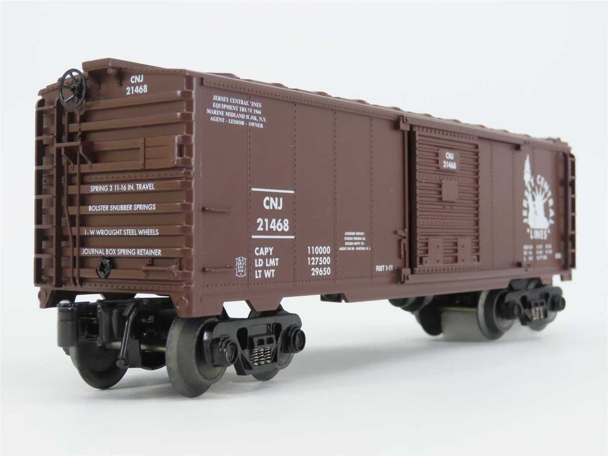 O Gauge 3-Rail Aristocraft 96426B CNJ Jersey Central Box Car w/Brakeman #21468