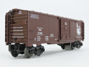 O Gauge 3-Rail Aristocraft 96426B CNJ Jersey Central Box Car w/Brakeman #21468