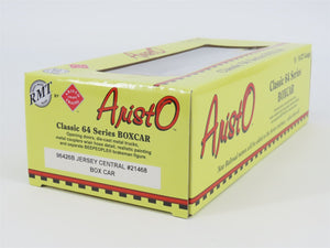 O Gauge 3-Rail Aristocraft 96426B CNJ Jersey Central Box Car w/Brakeman #21468