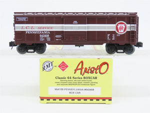 O Gauge 3-Rail Aristocraft 96415B PRR Pennsylvania Box Car w/Brakeman #643408