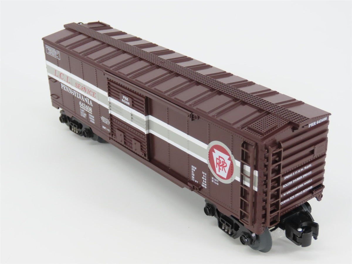 O Gauge 3-Rail Aristocraft 96415B PRR Pennsylvania Box Car w/Brakeman #643408