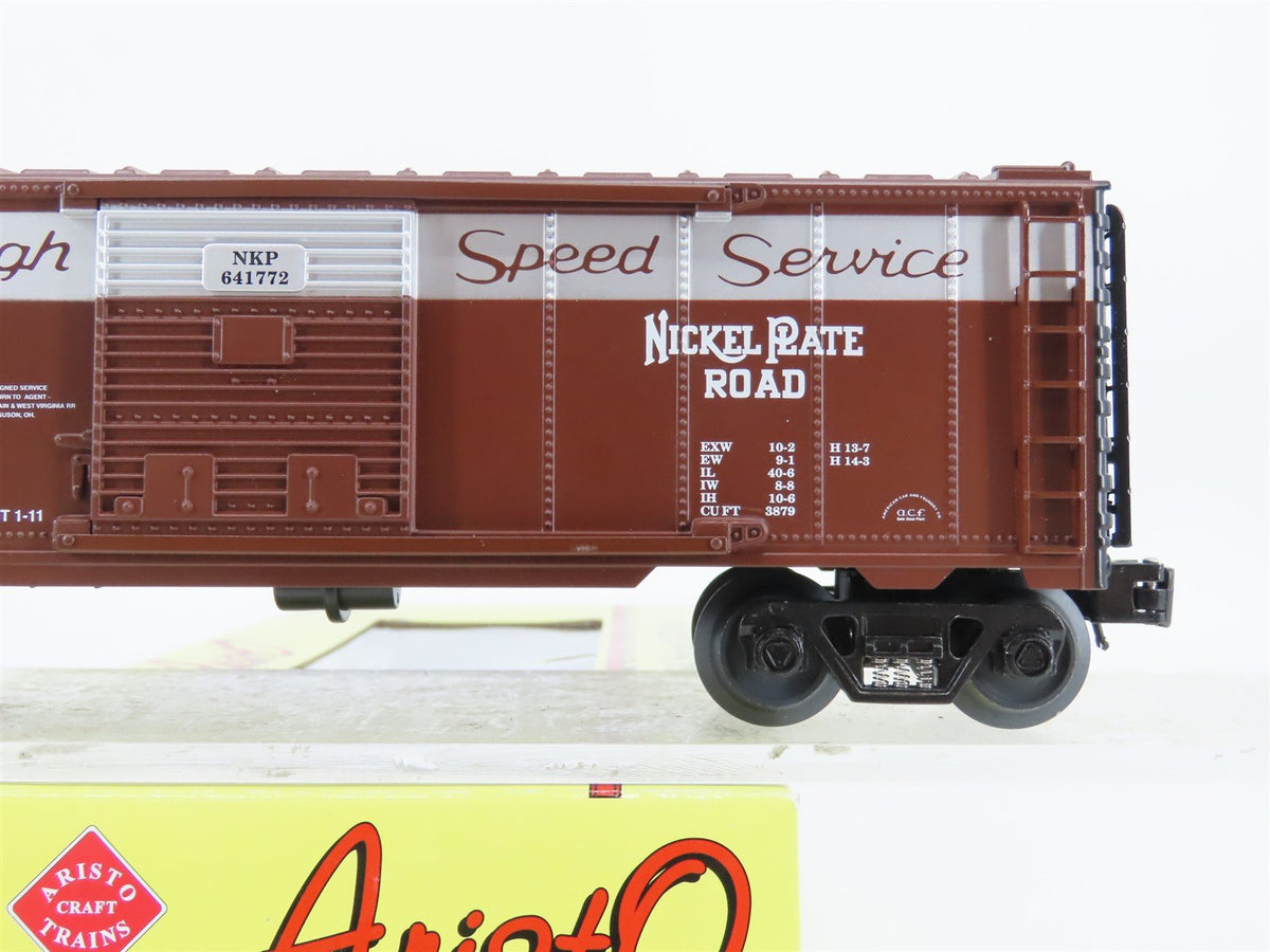 O Gauge 3-Rail Aristocraft 96445B NKP Nickel Plate Road Box Car #641772