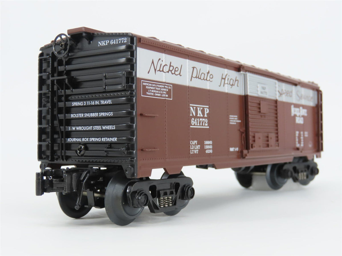 O Gauge 3-Rail Aristocraft 96445B NKP Nickel Plate Road Box Car #641772