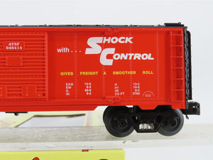 O Gauge 3-Rail Aristocraft 96414A ATSF Santa Fe Box Car w/Brakeman #646414
