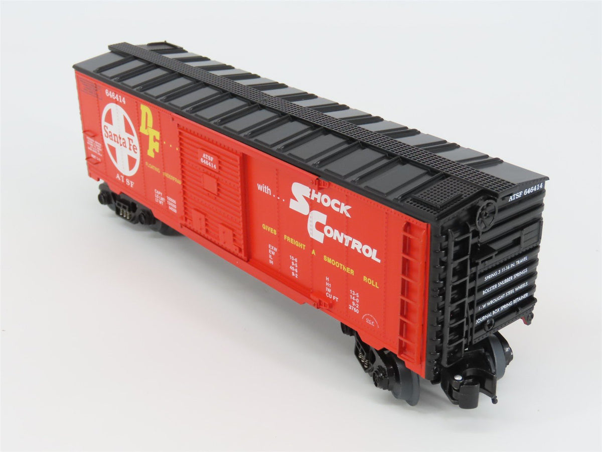 O Gauge 3-Rail Aristocraft 96414A ATSF Santa Fe Box Car w/Brakeman #646414