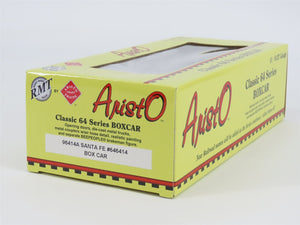 O Gauge 3-Rail Aristocraft 96414A ATSF Santa Fe Box Car w/Brakeman #646414