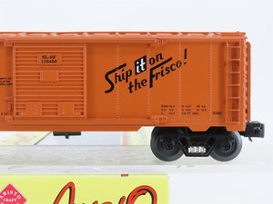 O Gauge 3-Rail Aristocraft 96410B SLSF Frisco Lines Box Car w/Brakeman #116456