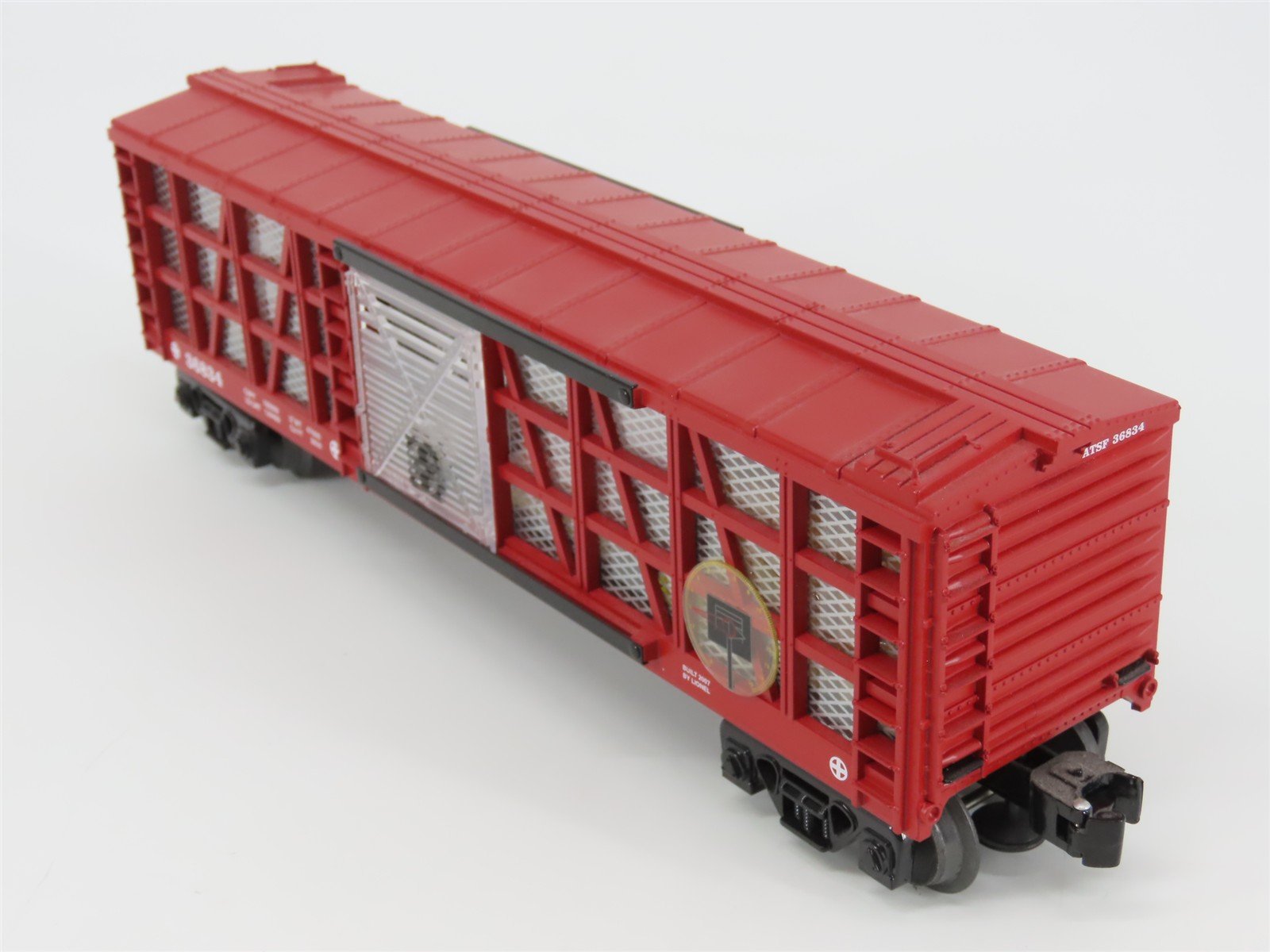 O Gauge 3-Rail 6-36834 Lionel ATSF Santa Fe Transparent Instruction Car #36834