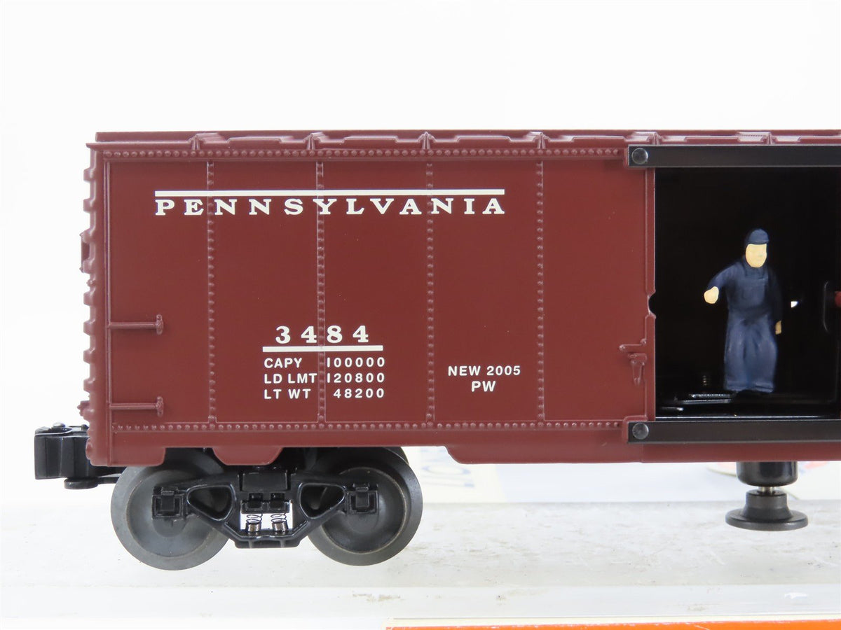 O Gauge 3-Rail Lionel 6-29823 PRR Pennsylvania Operating Box Car 3484