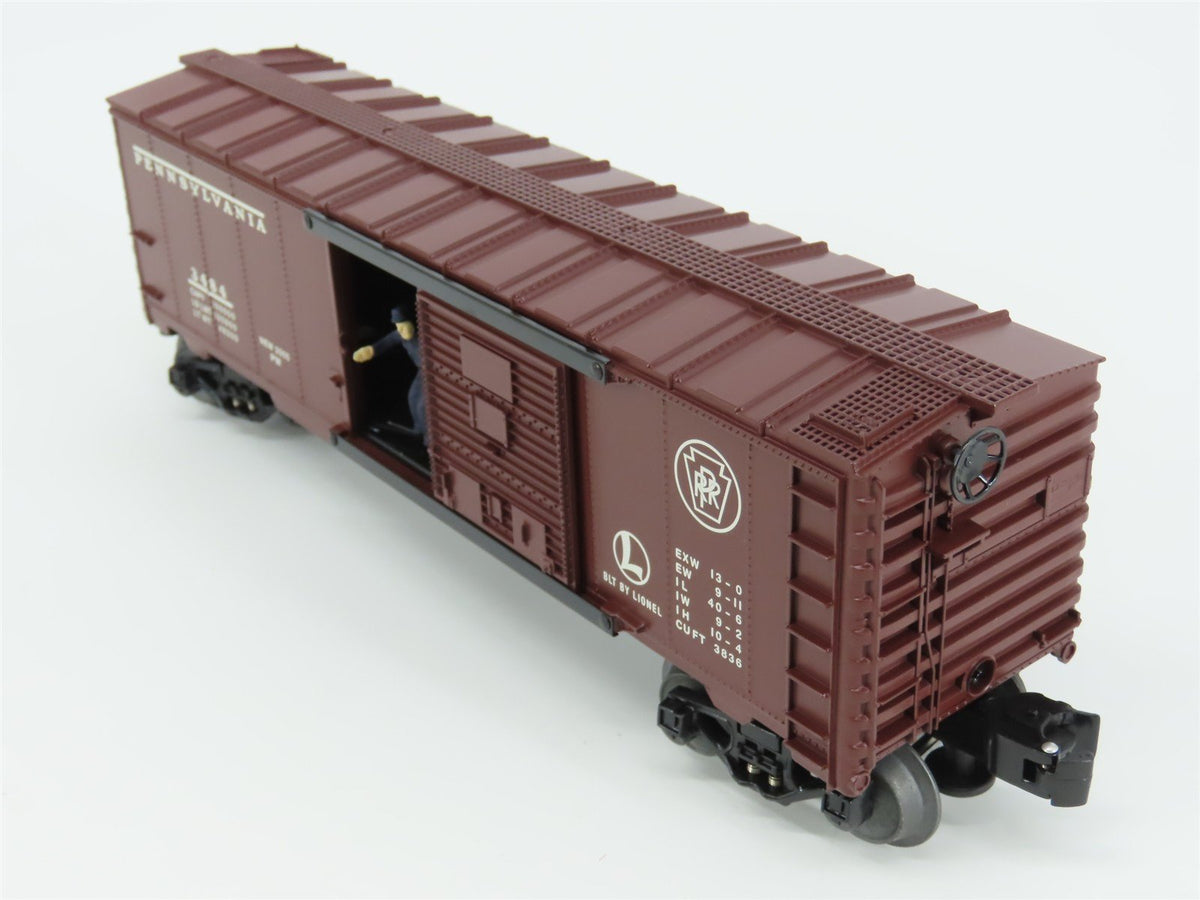 O Gauge 3-Rail Lionel 6-29823 PRR Pennsylvania Operating Box Car 3484