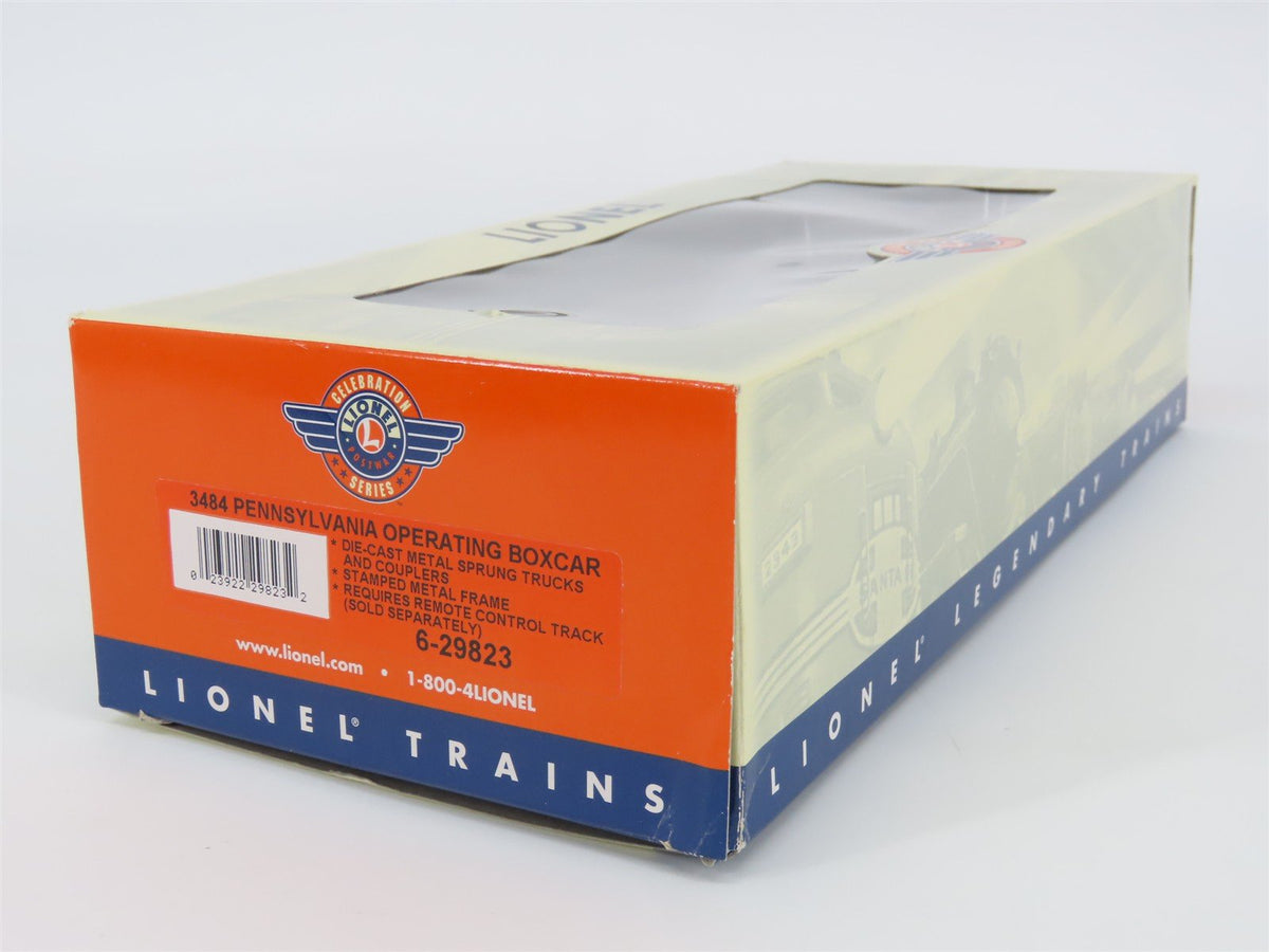 O Gauge 3-Rail Lionel 6-29823 PRR Pennsylvania Operating Box Car 3484