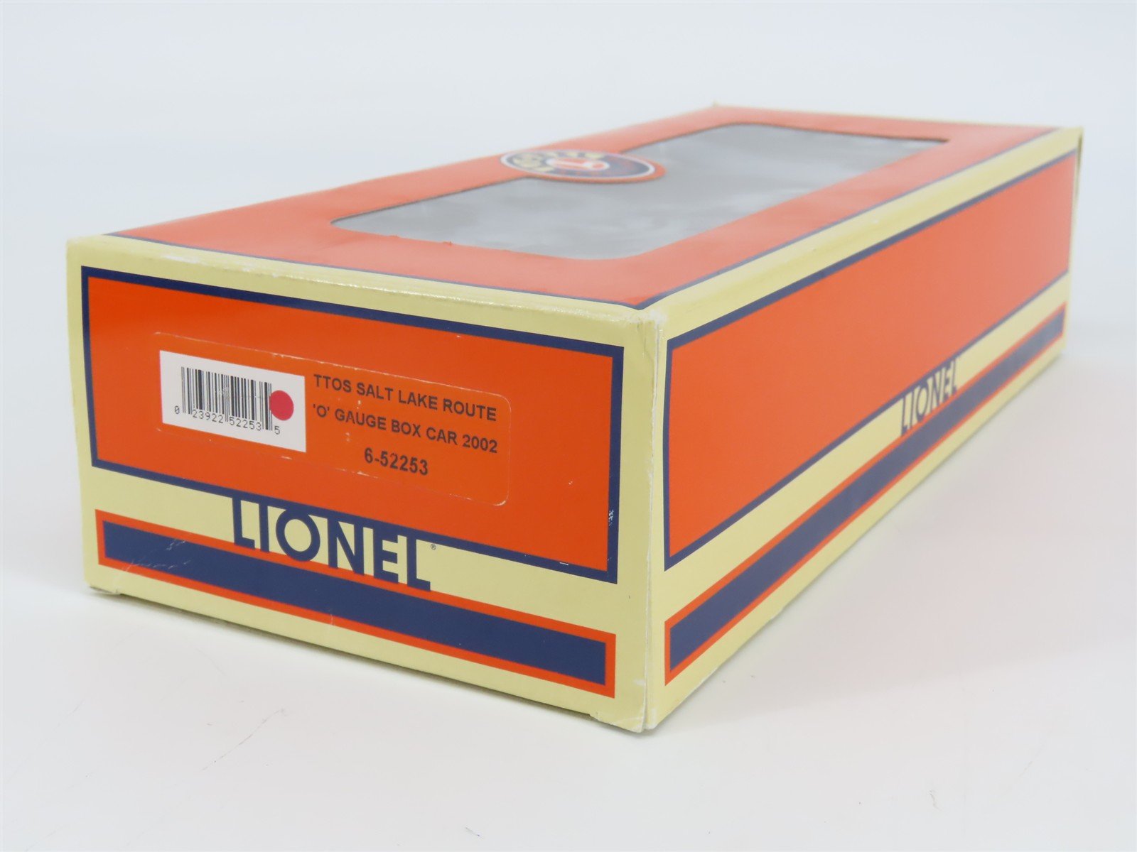 O Gauge 3-Rail Lionel 6-52253 TTOS Salt Lake Route Box Car #10102