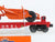 O Gauge 3-Rail Lionel 6-26024 Post War Flat Car w/ MILW Allis-Chalmers Scraper