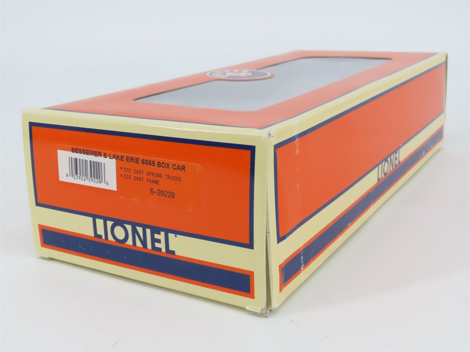 O Gauge 3-Rail Lionel 6-39220 B&LE Bessemer & Lake Erie Box Car #82101