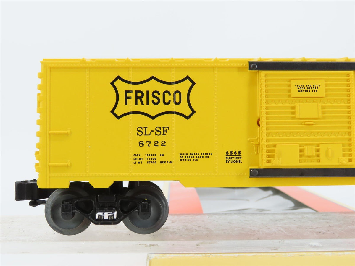 O Gauge 3-Rail Lionel 6-29266 SLSF &quot;Ship it on the Frisco&quot; Box Car #8722