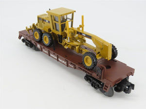 O Gauge 3-Rail Lionel 6-29441 UP Union Pacific Flat Car #53471 w/ CAT Grader