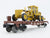 O Gauge 3-Rail Lionel 6-29441 UP Union Pacific Flat Car #53471 w/ CAT Grader