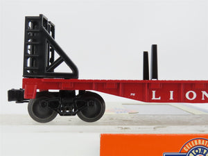 O Gauge 3-Rail Lionel Post War 6-26060 Flatcar w/Bulkheads #6467