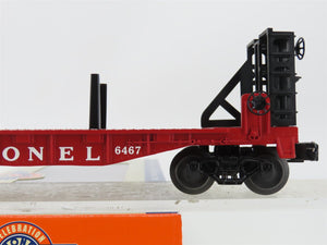 O Gauge 3-Rail Lionel Post War 6-26060 Flatcar w/Bulkheads #6467