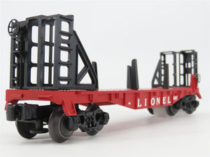O Gauge 3-Rail Lionel Post War 6-26060 Flatcar w/Bulkheads #6467